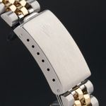 Rolex Datejust 36 16233 (2001) - Champagne wijzerplaat 36mm Goud/Staal (8/8)