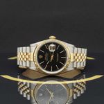 Rolex Datejust 36 16233 (1991) - Black dial 36 mm Gold/Steel case (4/7)
