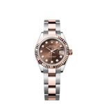 Rolex Lady-Datejust 279171 (2024) - Bruin wijzerplaat 28mm Staal (1/1)