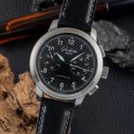 Glashütte Original Senator Navigator Chronograph 1-39-34-17-17-04 (Unknown (random serial)) - Black dial 45 mm Steel case (3/8)