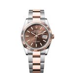 Rolex Datejust 36 126231 (2024) - Bruin wijzerplaat 36mm Staal (1/5)