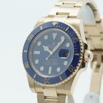 Rolex Submariner Date 116618LB (2018) - Blue dial 40 mm Yellow Gold case (5/8)