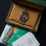 Rolex Datejust 36 116233 (2003) - Black dial 36 mm Gold/Steel case (7/7)