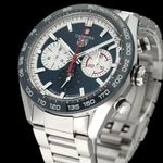 TAG Heuer Carrera Heuer-02T CBN2A1E.BA0643 (2021) - Blue dial 44 mm Steel case (7/8)