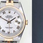 Rolex Datejust 36 16233 (2001) - 36 mm Gold/Steel case (5/8)