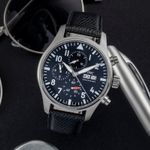 IWC Pilot Chronograph IW378001 (Unknown (random serial)) - Black dial 43 mm Steel case (1/8)