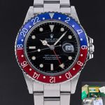 Rolex GMT-Master 16750 (1986) - Black dial 40 mm Steel case (1/8)