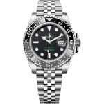 Rolex GMT-Master II 126710GRNR (2025) - Zwart wijzerplaat 40mm Staal (1/1)