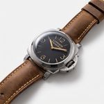 Panerai Luminor 1950 PAM00372 (Unknown (random serial)) - Black dial 47 mm Steel case (3/5)