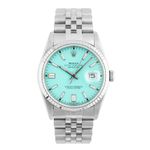 Rolex Datejust 36 16234 (1993) - Turquoise dial 36 mm Steel case (1/5)