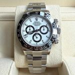 Rolex Daytona 116500LN (2023) - Wit wijzerplaat 40mm Staal (2/14)