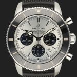 Breitling Superocean Heritage II Chronograph AB0162121B1S1 (2022) - Zwart wijzerplaat 44mm Staal (2/8)