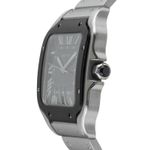 Cartier Santos WSSA0037 (Unknown (random serial)) - Grey dial 40 mm Steel case (6/8)