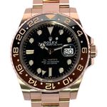 Rolex GMT-Master II 126715CHNR (2021) - Black dial 40 mm Rose Gold case (1/8)