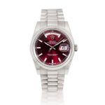 Rolex Day-Date 36 118239 (2000) - Purple dial 43 mm White Gold case (1/1)