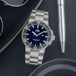 Oris Aquis Date 01 733 7766 4135-07 8 22 05PEB (Unknown (random serial)) - Blue dial 42 mm Steel case (1/8)