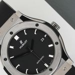 Hublot Classic Fusion 542.NX.1171.RX (2019) - Zwart wijzerplaat 42mm Titanium (3/8)