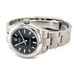 Rolex Oyster Perpetual 28 276200 (2023) - Black dial 28 mm Steel case (7/8)