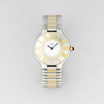 Cartier 21 Must de Cartier 9010 (Unknown (random serial)) - White dial (1/7)