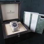 Audemars Piguet Royal Oak Offshore Chronograph 25721ST.OO.1000ST.08 (2008) - Zwart wijzerplaat 42mm Staal (8/8)