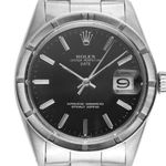 Rolex Oyster Perpetual Date 1501 (1970) - Black dial 34 mm Steel case (1/8)