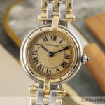 Cartier Panthère 166920 (1990) - Champagne wijzerplaat 24mm Goud/Staal (3/8)