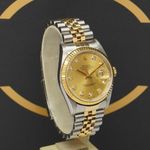 Rolex Datejust 36 16233 (2004) - Gold dial 36 mm Gold/Steel case (3/7)