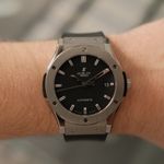 Hublot Classic Fusion 511.NX.1170.RX (2012) - Zwart wijzerplaat 45mm Titanium (7/8)