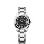 Rolex Datejust 31 278240 (2024) - Black dial 31 mm Steel case (1/8)