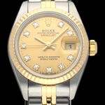 Rolex Lady-Datejust 69173G (1998) - 26mm Goud/Staal (1/8)
