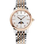 Frederique Constant Slimline Moonphase FC-206MPWD1S2B (2025) - Parelmoer wijzerplaat 30mm Staal (1/1)