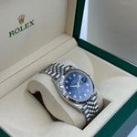 Rolex Datejust 41 126334 (2024) - Blue dial 41 mm Steel case (3/8)