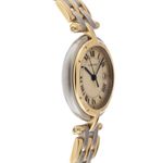 Cartier Panthère 8396 (1989) - Champagne dial 29 mm Gold/Steel case (5/8)