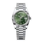 Rolex Day-Date 40 228236 (2025) - Blauw wijzerplaat 40mm Platina (1/6)