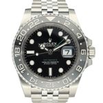 Rolex GMT-Master II 126710GRNR (2026) - Black dial 40 mm Steel case (2/8)