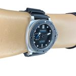 Panerai Luminor Submersible PAM02683 (2024) - Zwart wijzerplaat 42mm Staal (6/8)