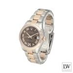 Rolex Datejust 31 278271 (2025) - Brown dial 31 mm Gold/Steel case (5/8)