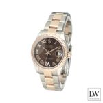 Rolex Datejust 31 278271 (2025) - Brown dial 31 mm Gold/Steel case (4/8)