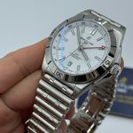 Breitling Chronomat GMT A32398101A1A1 (2023) - Wit wijzerplaat 40mm Staal (4/8)