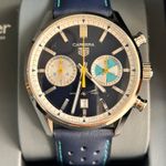 TAG Heuer Carrera CBN201N.FC6620 (2025) - Blauw wijzerplaat 42mm Staal (1/8)