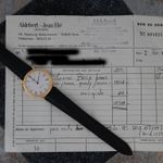 Patek Philippe Calatrava 3744 (1980) - White dial 34 mm Yellow Gold case (6/8)
