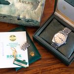 Rolex Datejust 36 16030 (1984) - Silver dial 36 mm Steel case (8/8)