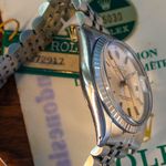 Rolex Datejust 36 16030 (1984) - Zilver wijzerplaat 36mm Staal (3/8)