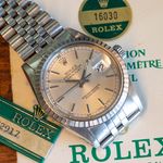 Rolex Datejust 36 16030 (1984) - Zilver wijzerplaat 36mm Staal (1/8)