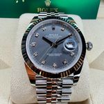Rolex Datejust 41 126334 (2023) - Grijs wijzerplaat 41mm Staal (3/8)