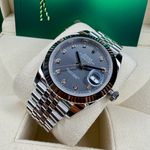 Rolex Datejust 41 126334 (2023) - Grijs wijzerplaat 41mm Staal (4/8)
