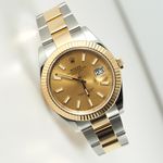 Rolex Datejust 41 126333 (2019) - Champagne wijzerplaat 41mm Goud/Staal (1/8)