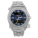 Breitling Emergency E56121.1 (1998) - Blue dial 43 mm Titanium case (1/2)