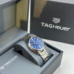 TAG Heuer Carrera Calibre 5 WBN2112.BA0639 (2024) - Blue dial 39 mm Steel case (2/8)