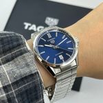 TAG Heuer Carrera Calibre 5 WBN2112.BA0639 (2024) - Blue dial 39 mm Steel case (8/8)